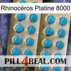 Rhinocéros Platine 8000 new08